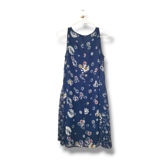 Jason Wu for Target Daisy Floral Navy Sleeveless Shift Above Knee Dress Sz S - Picture 11 of 12